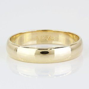 14k Yellow Gold Anniversary Ring / Wedding Band by CKG